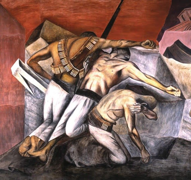La trinchera, José Clemente Orozco
