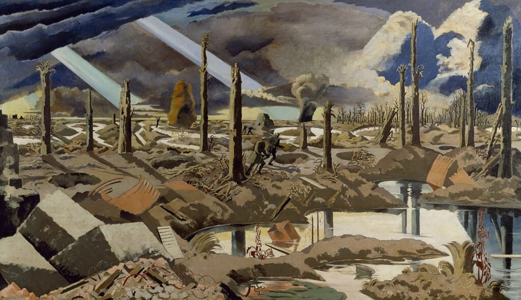 The Menin Road 1918, Paul Nash